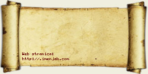 Olga Adamović vizit kartica